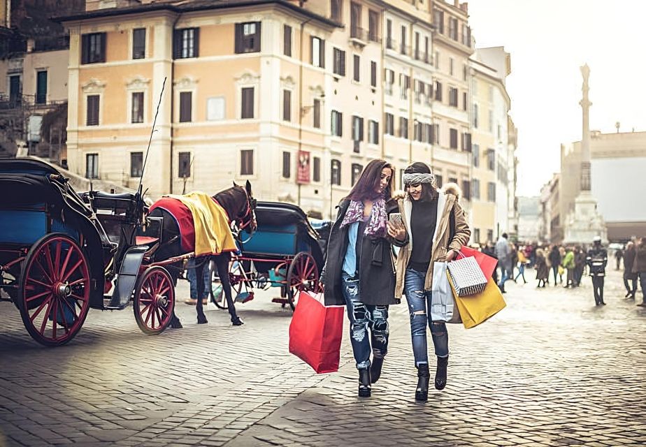 3 Hours Golf Cart Tour Shopping and Wine in Rome - Inclusions and Amenities