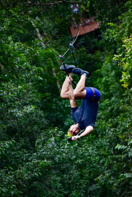 Adrenaline Tour: Atv, Ziplines and Cenote Swim Experience - Swimming in Crystal-Clear Cenote