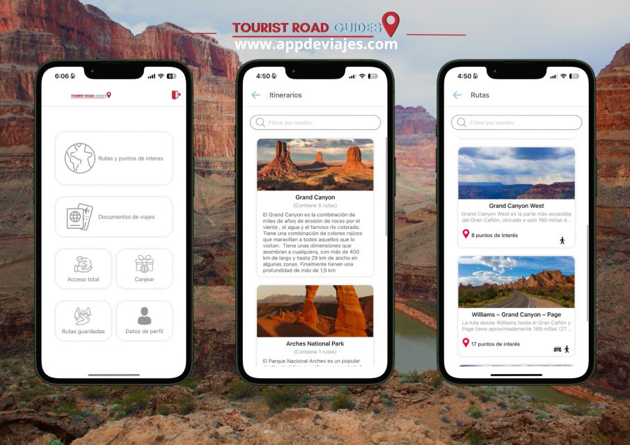 App Self-Guided Road Routes Grand Canyon - Frequently Asked Questions