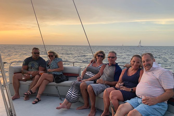Aruba Happy Hour Sunset Sail With Savory Bites and Cocktails - Sunset Viewing Experience