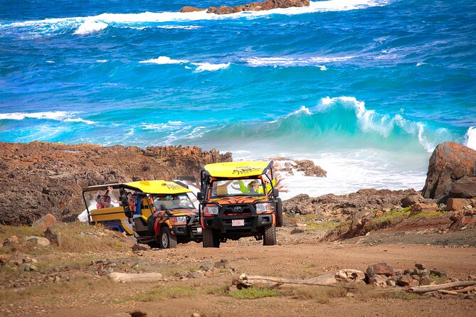 Aruba Shore Excursion: Natural Pool & Indian Cave Jeep Safari - Arikok National Park