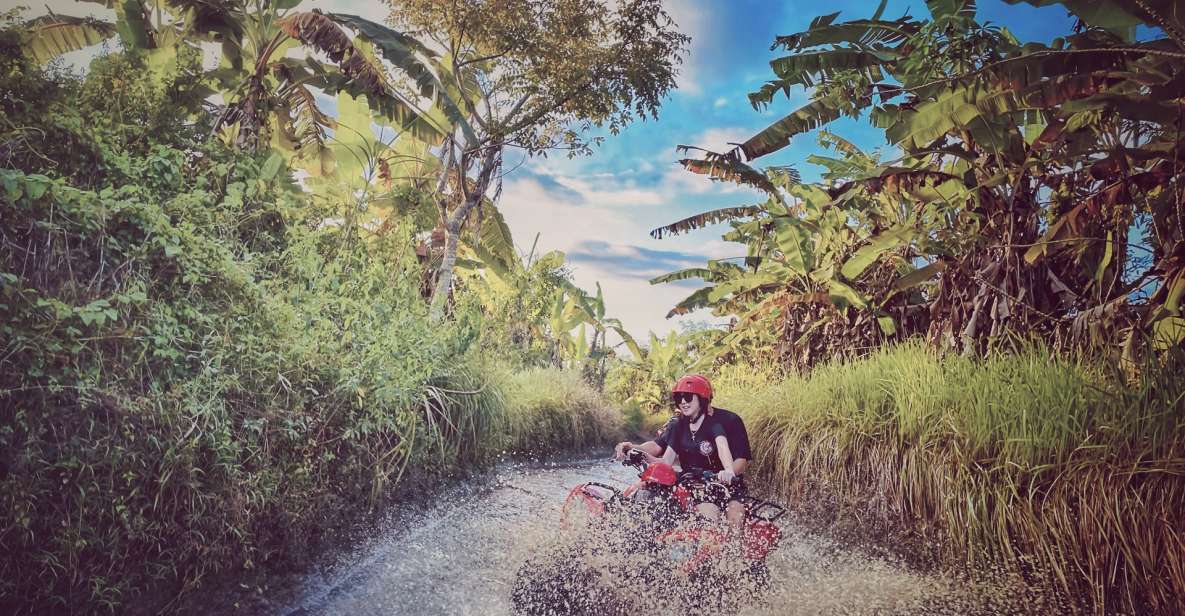 Bali: Ubud Gorilla Cave Track ATV & Waterfall Tour With Meal - Pickup and Transportation