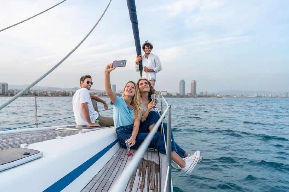 Barcelona: Sailing Trip With Drinks and Snacks - Booking and Cancellation Policy