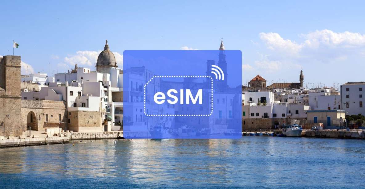 Bari: Italy/ Europe Esim Roaming Mobile Data Plan - Data Usage and Consumption Estimates