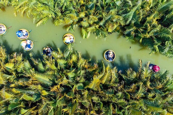 Basket Boat Ride, Coconut Forest, Sunset and Hoi An Town by Night - Exploring Hoi An by Night