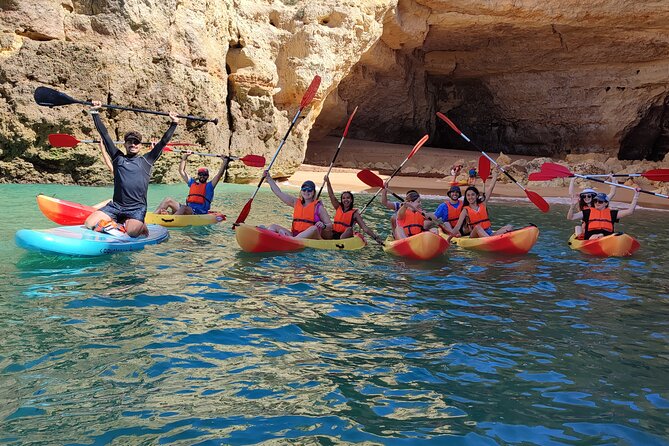 Benagil Cave Guided Kayaking Tour Caves & Secret Spots - Exploring Rock Formations