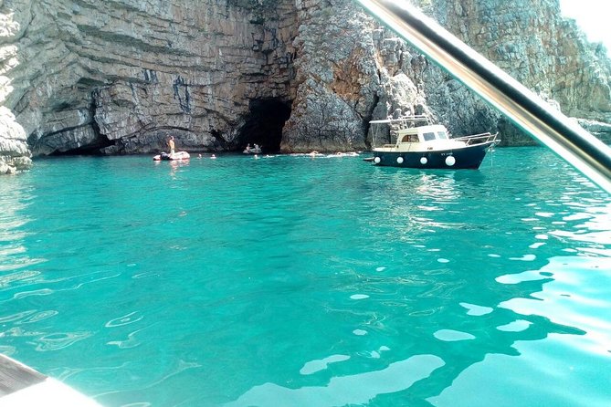 Boat Tour to Lady of the Rock , Submarine Base & Blue Cave Swim - Gear and Amenities