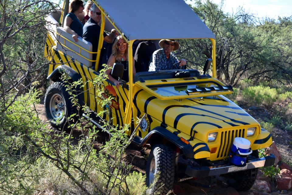 Camp Verde: Jeep Tour and Winery Tasting - Booking and Cancellation Policy