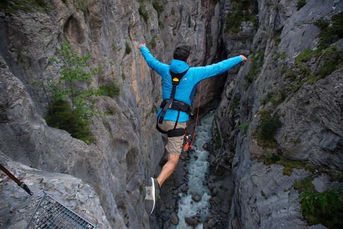 Canyon Swing With OUTDOOR - Leap of Faith Into Gorge