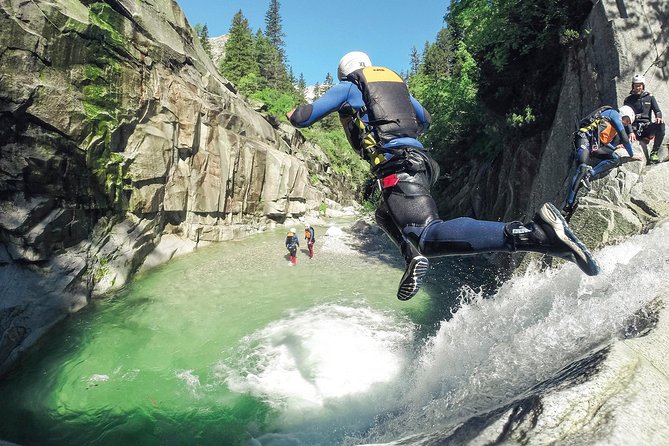 Canyoning Experience Grimsel From Interlaken - Thrilling Jumps and Natural Slides