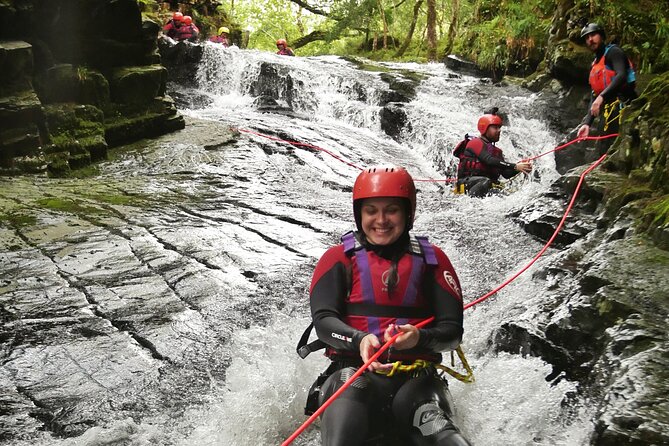 Canyoning in Snowdonia - Group Size and Fitness Level