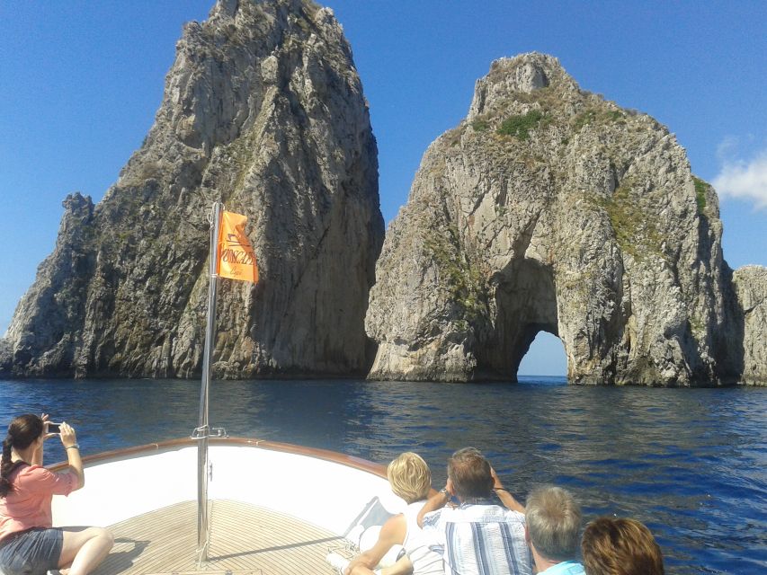 Capri: Boat Tour, Blue Grotto, Funicular, Lunch DIY Package - Funicular Tickets