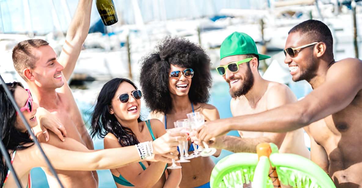 Cartagena: Party Boat to Cholon Beach With 2 Drinks & Lunch - What to Expect