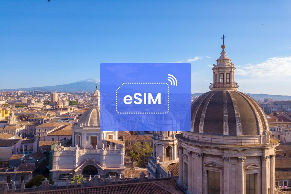 Catania: Italy/ Europe Esim Roaming Mobile Data Plan - Data Usage Estimates