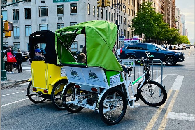 Central Park 2 - Hours Private Pedicab Guided Tour - Accessibility Details