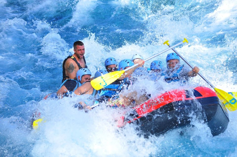 City of Side: Köprülü Canyon Rafting Tour With Lunch - Exclusions and Additional Costs