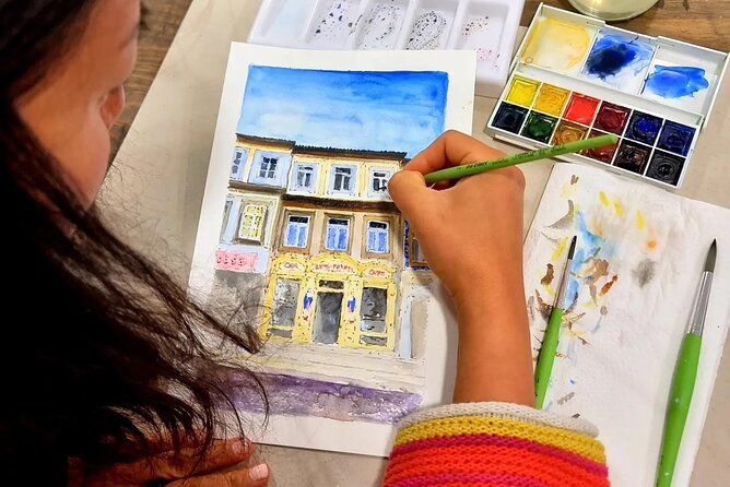 Create Watercolour With Hugo Do Lago in Porto - Workshop Structure and Duration