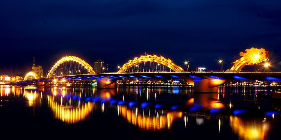 Da Nang by Night: Seafood Dinner, Night Market, Sightseeing - Iconic Nighttime Sightseeing Spots