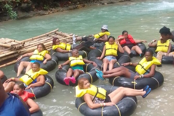 Dunns River Falls and Tubing Combo Tour From Falmouth - White River Tubing Adventure