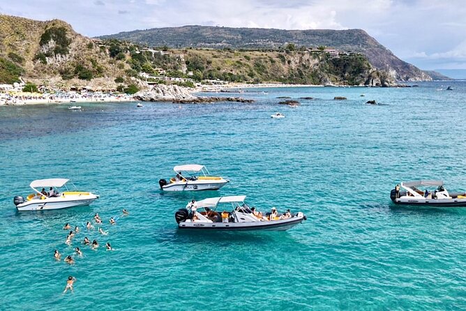 Exclusive Boat Tour in Tropea. Just You and Your Family, 4 Hours - Pickup and Parking Options