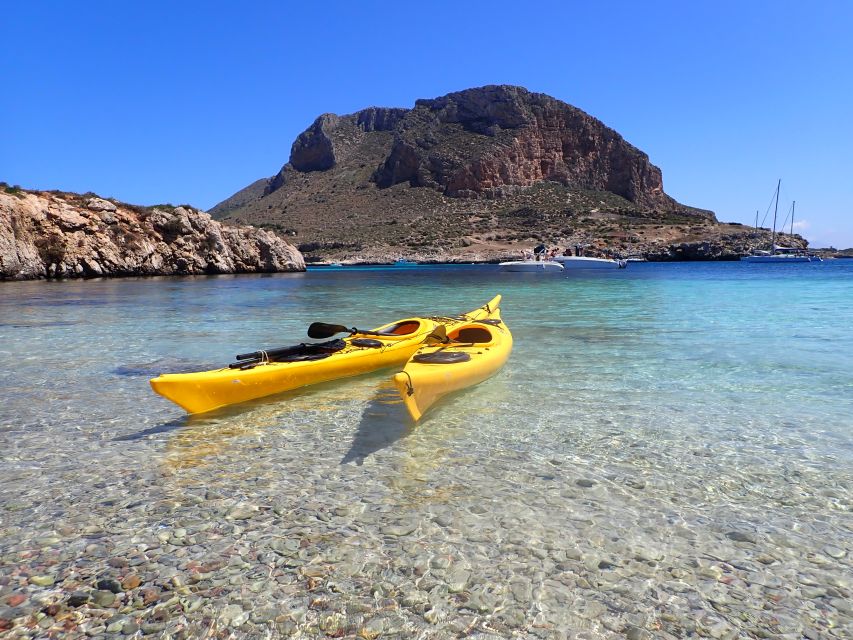 Favignana: Kayak Excursion, Snorkelling and Adventure - Equipment and Amenities