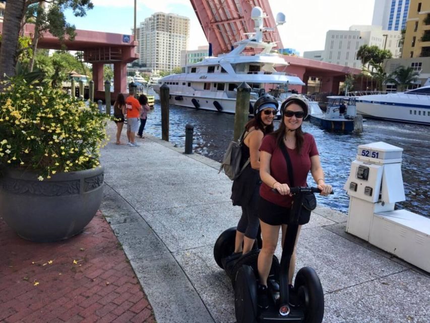 Fort Lauderdale: Famous Yachts and Mansions Segway Tour - Tour Guide Expertise