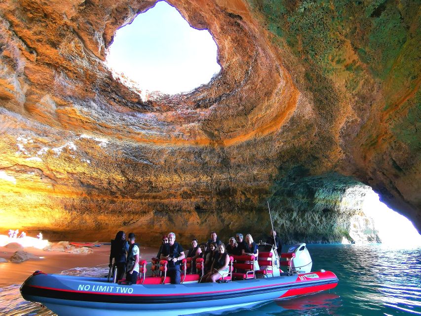 From Albufeira: Benagil Caves and Dolphins Guided Boat Tour - Customer Reviews