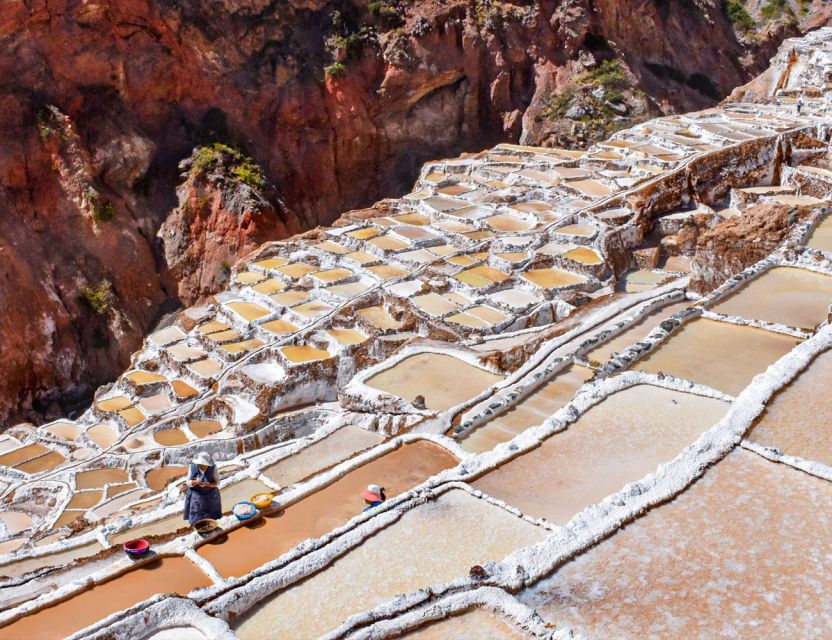 From Cusco: Moray, Maras Salt Mines & Chinchero Weavers Tour - Exploring Maras Salt Mines