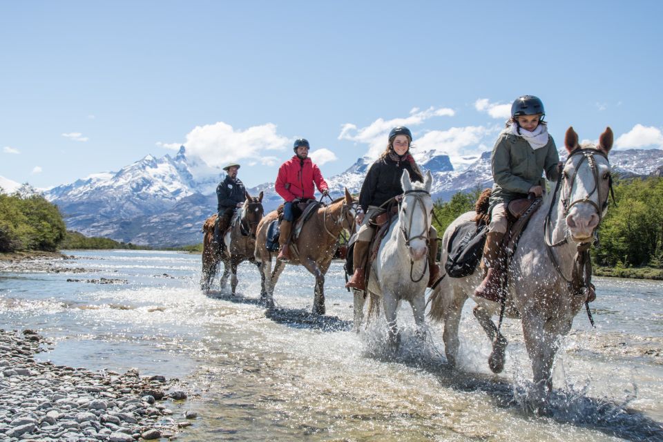 From El Calafate: Estancia Horseback Riding and Boat Tour - Inclusions and Exclusions