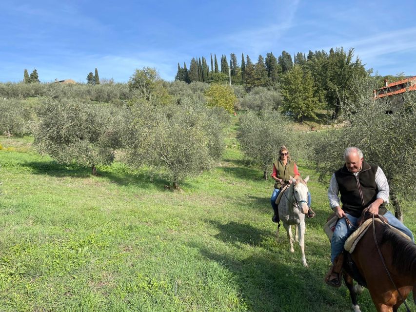 From Florence: Horseback Ride and Olive Oil and Food Tasting - Local Tuscan Food Tasting