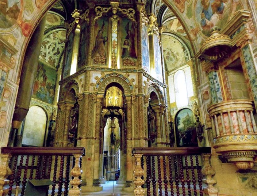 From Lisbon: Templar Castles & Riverside Village Day Tour - Visiting the Convent of Christ