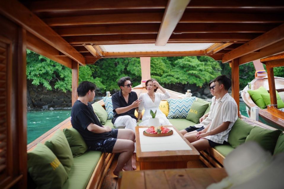 From Phuket : Private Luxury Long Boat to Khai Islands - Group Size and Suitability