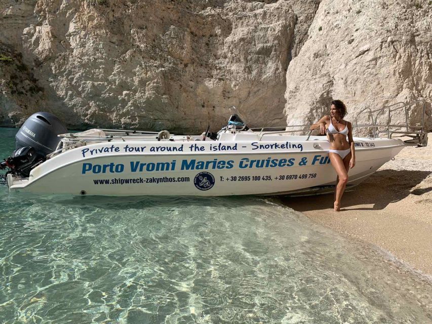 From Porto Vromi: Shipwreck Beach Private Boat Cruise - Booking and Cancellation Policy