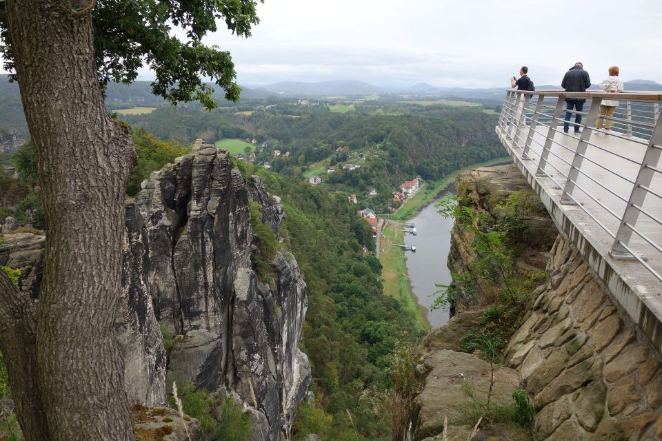 From Prague: Dresden Christmas Market and Bastei Bridge Tour - Dresden Exploration