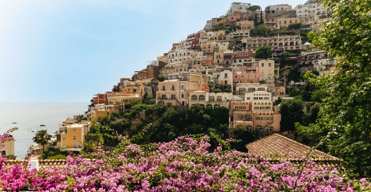 From Rome: Pompeii, Amalfi Coast and Positano Day Trip - Free Time in the Charming Positano