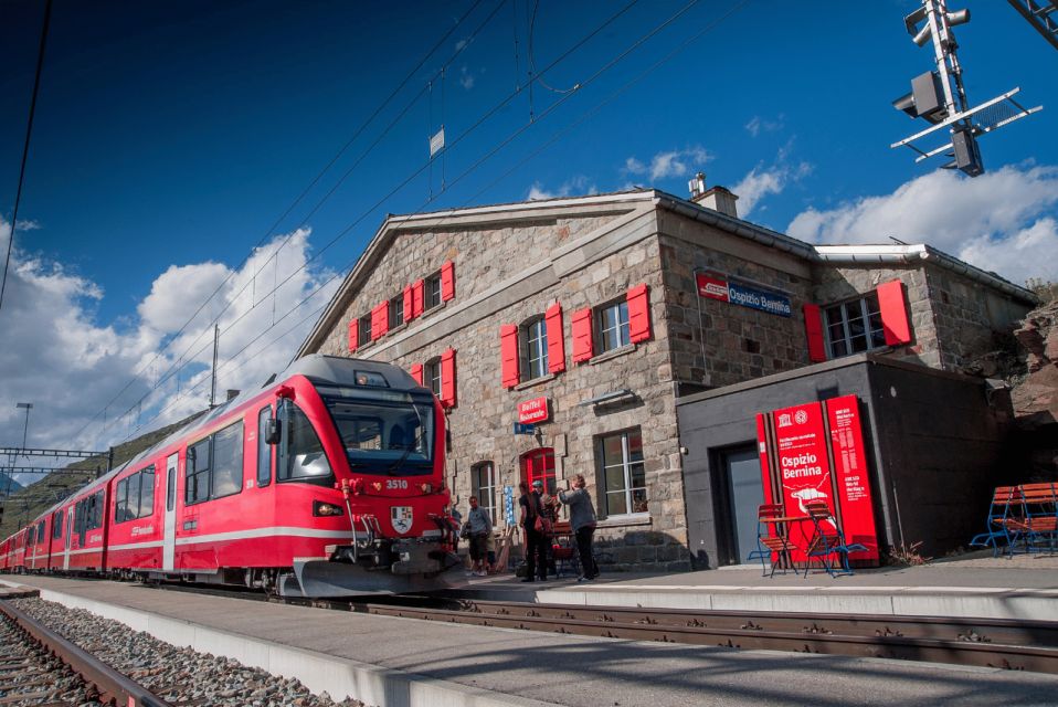 From Varenna Railway Station: Bernina Train Ticket - Varenna to Tirano Journey