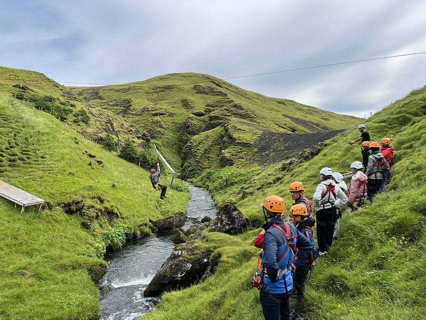 From Vík: Zipline and Hiking Adventure Tour - Whats Included