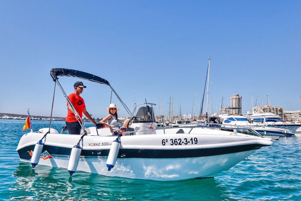 Fuengirola: Best Boat Rental Without License - Participant Information