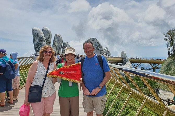 Full Day Golden Bridge and Ba Na Hills Small Group Tour - French Village and Gardens