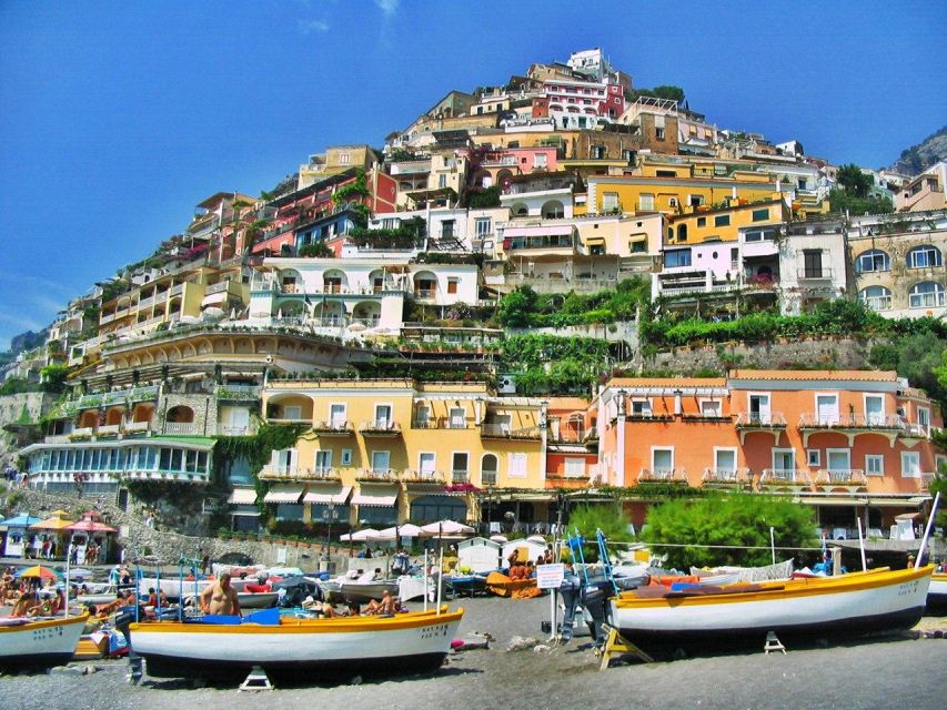 Full-Day Pompeii, Positano & Sorrento Shore Excursion - Included and Excluded