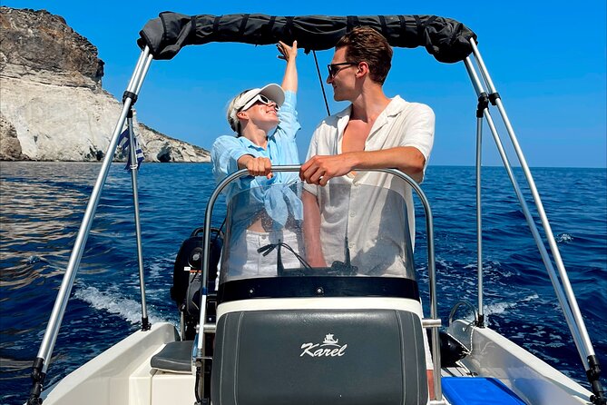 Half-Day Boat Rental With Skipper Option in Milos - Customized Route Options