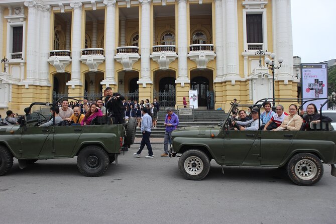 Hanoi Jeep Tours: Hanoi Foodie Tours By Vintage Jeep - Tour Itinerary and Sights