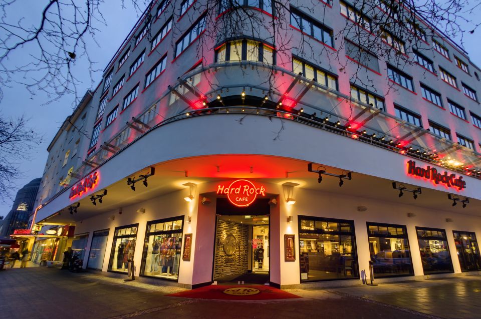 Hard Rock Cafe Berlin With Set Menu for Lunch or Dinner - Booking Information