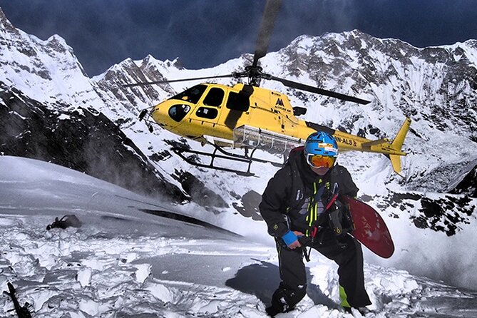Helicopter Tour to Annapurna Region With Landing at Base Camp - Safety and Health Considerations