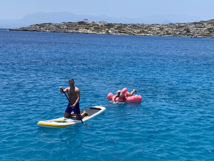 Hersonissos: Sunset Private Catamaran to St George Bay - What to Bring