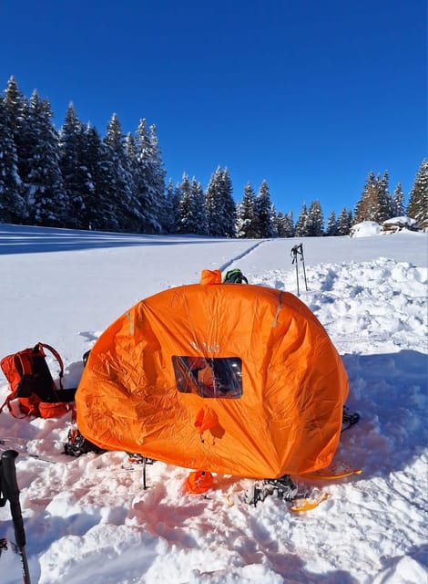Ice Bathing in the Mountain Lake - Scenic Location and Hiking Details