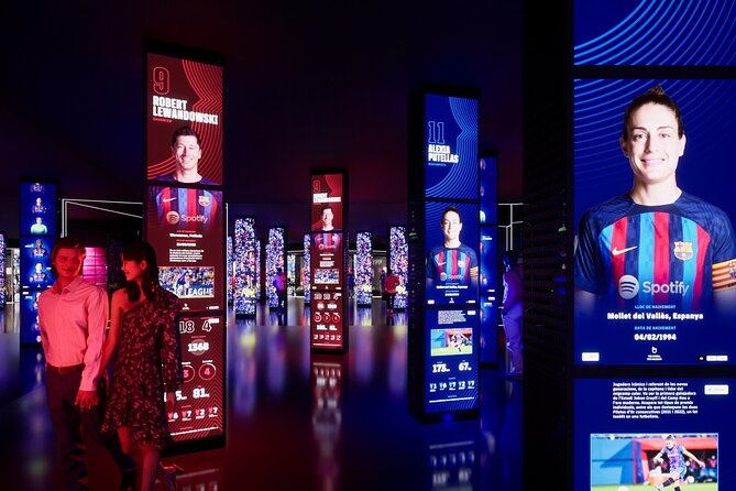 Immersive Tour F.C.Barcelona Museum: Open Date (Ticket Only) - Important Visitor Information