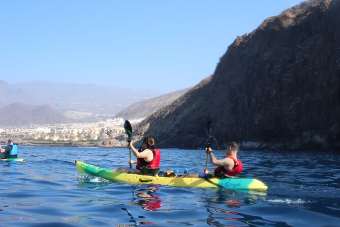 Kayak Route Along the Volcanic Coast in Tenerife South With Snorkeling - Highlights of the Kayak Route