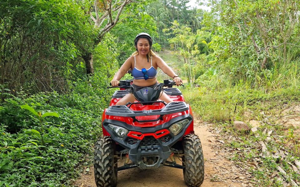 Koh Pha Ngan Island Tour by Private Car With ATV Jungle Ride - Than Sadet Waterfall