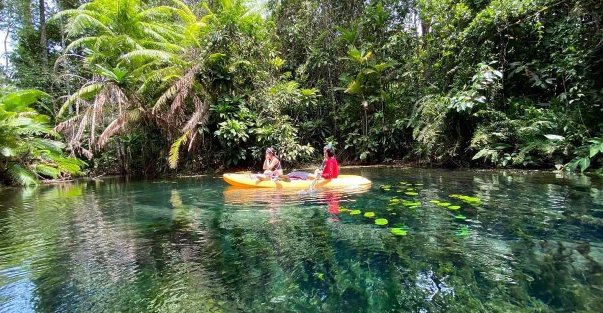 Krabi: Khlong Nam Sai Lagoon With Kayaking & Optional ATV - Crystal-clear Freshwater Lagoon